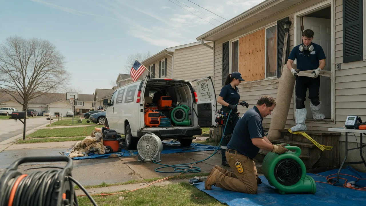 Water Damage Restoration in Linden, VA near me